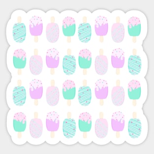 Ice block pattern Sticker